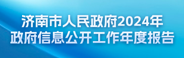 济南市人民政府2024年政府信息公开工作年度报告