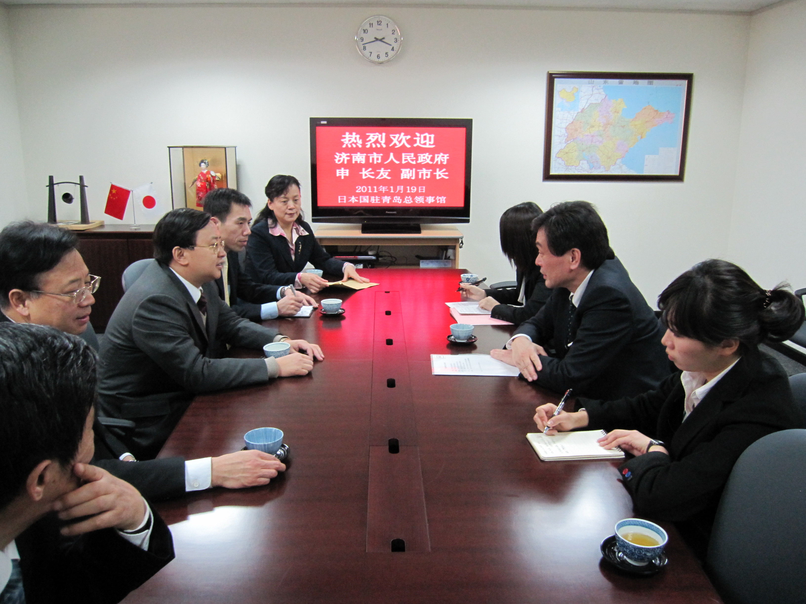 韩国驻青岛领事馆 搞笑图片