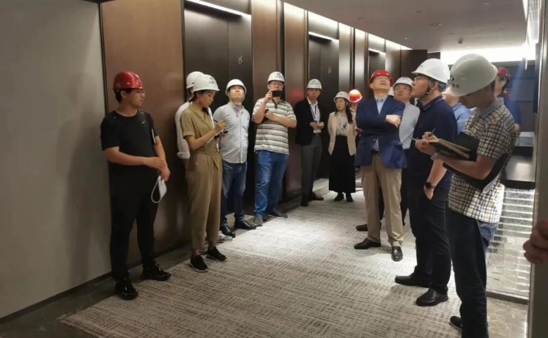 蝴蝶谷项目君瑞酒店样板间通过验收