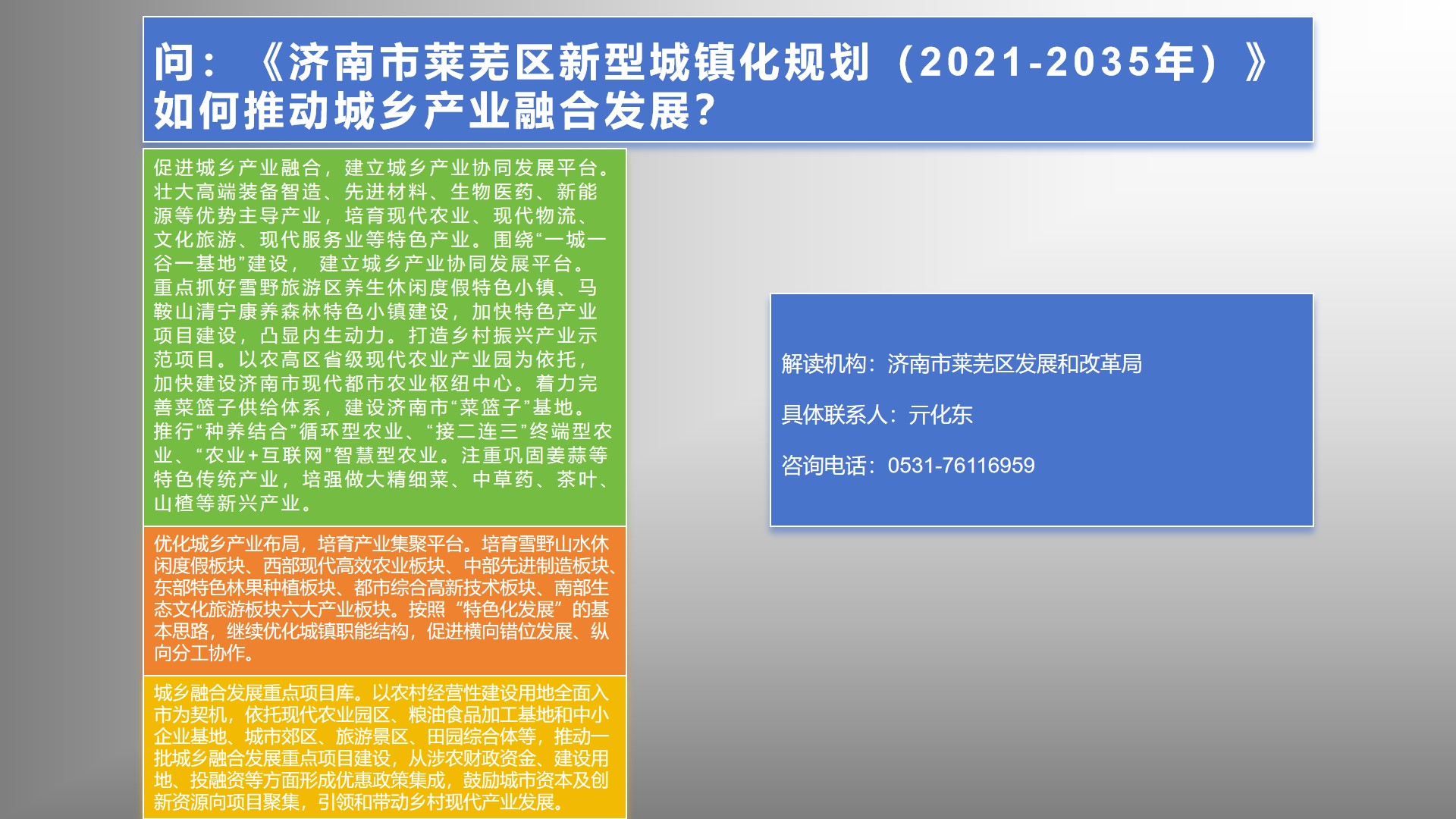 政策问答：《济南市莱芜区新型城镇化规划（2021-2035年）》如何推动城乡产业融合发展？.jpg