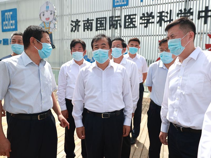 孙立成到槐荫区调研